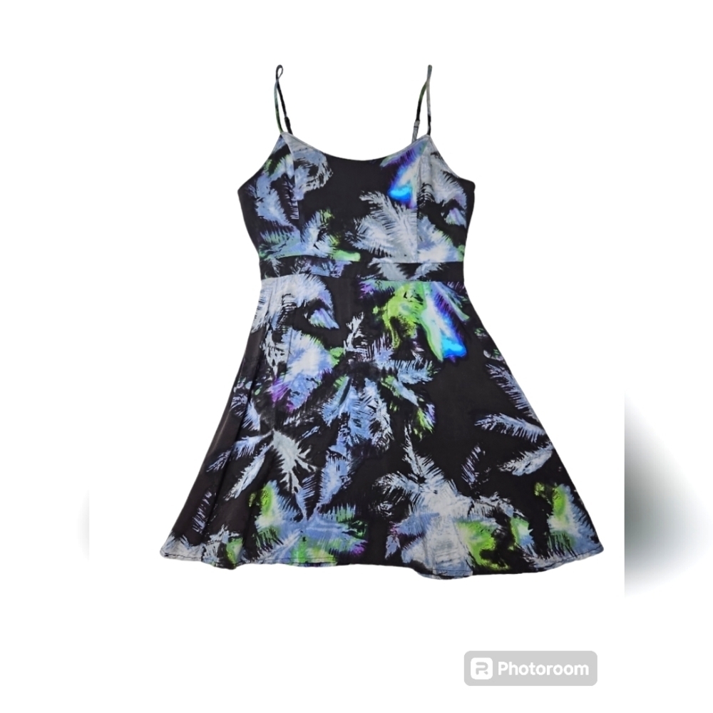 American Eagle Outfitters Mini Dress Size XS Black & Gray